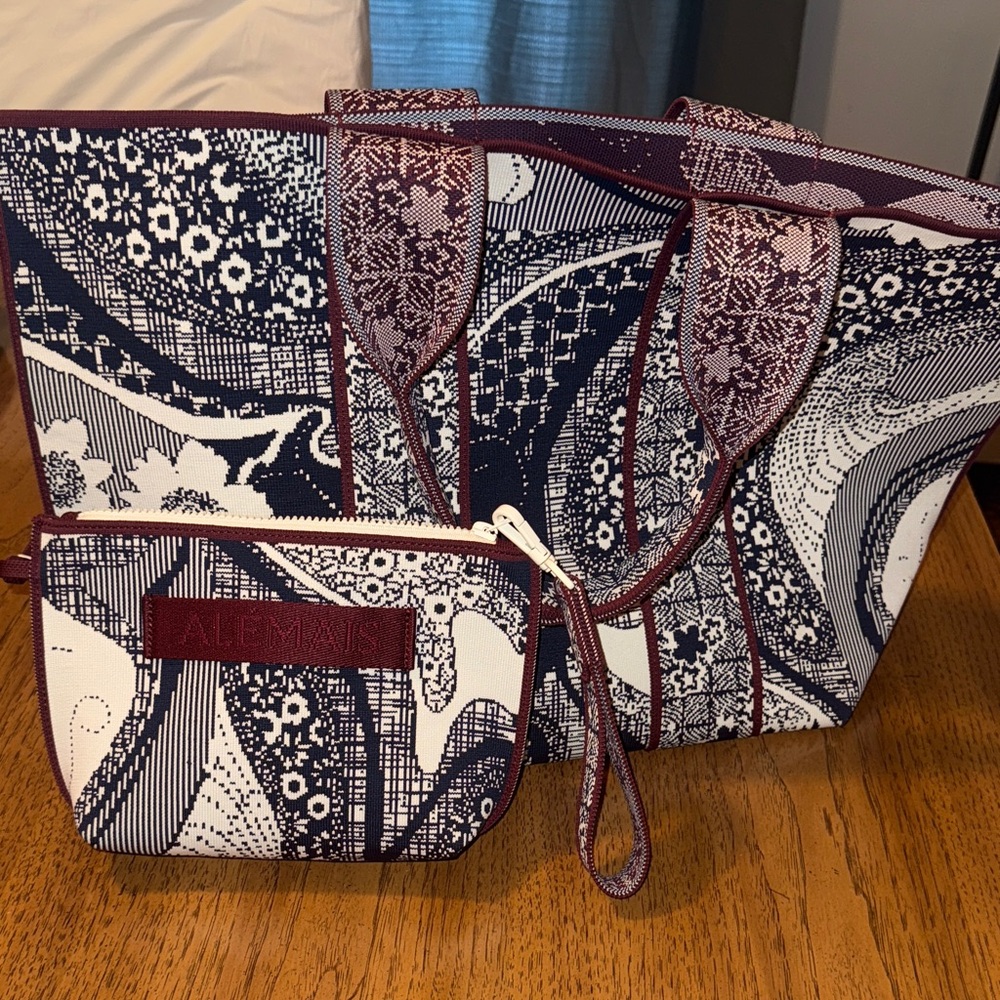 ALÉMAIS Micky Jacquard Tote